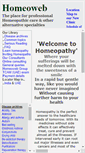 Mobile Screenshot of homeoweb.com
